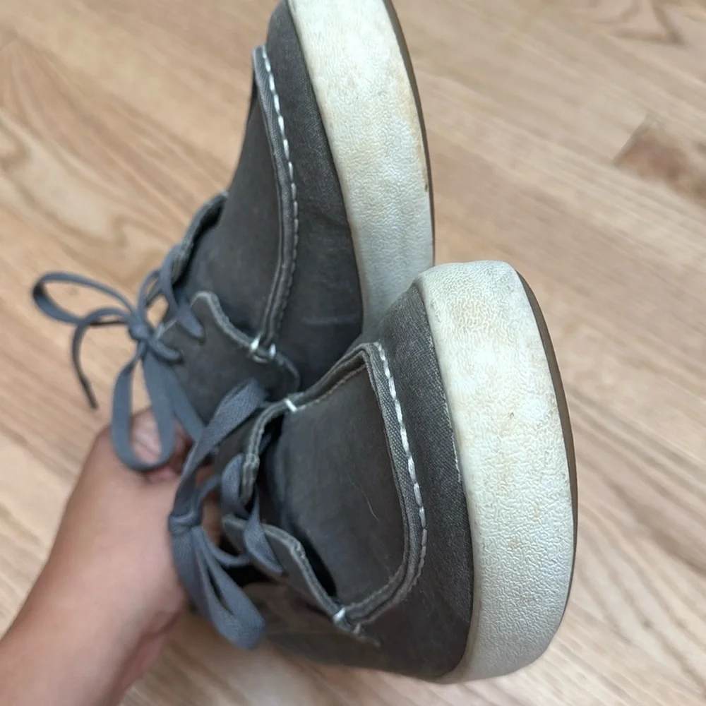 Sperry Shoes Men’s Canvas Gray